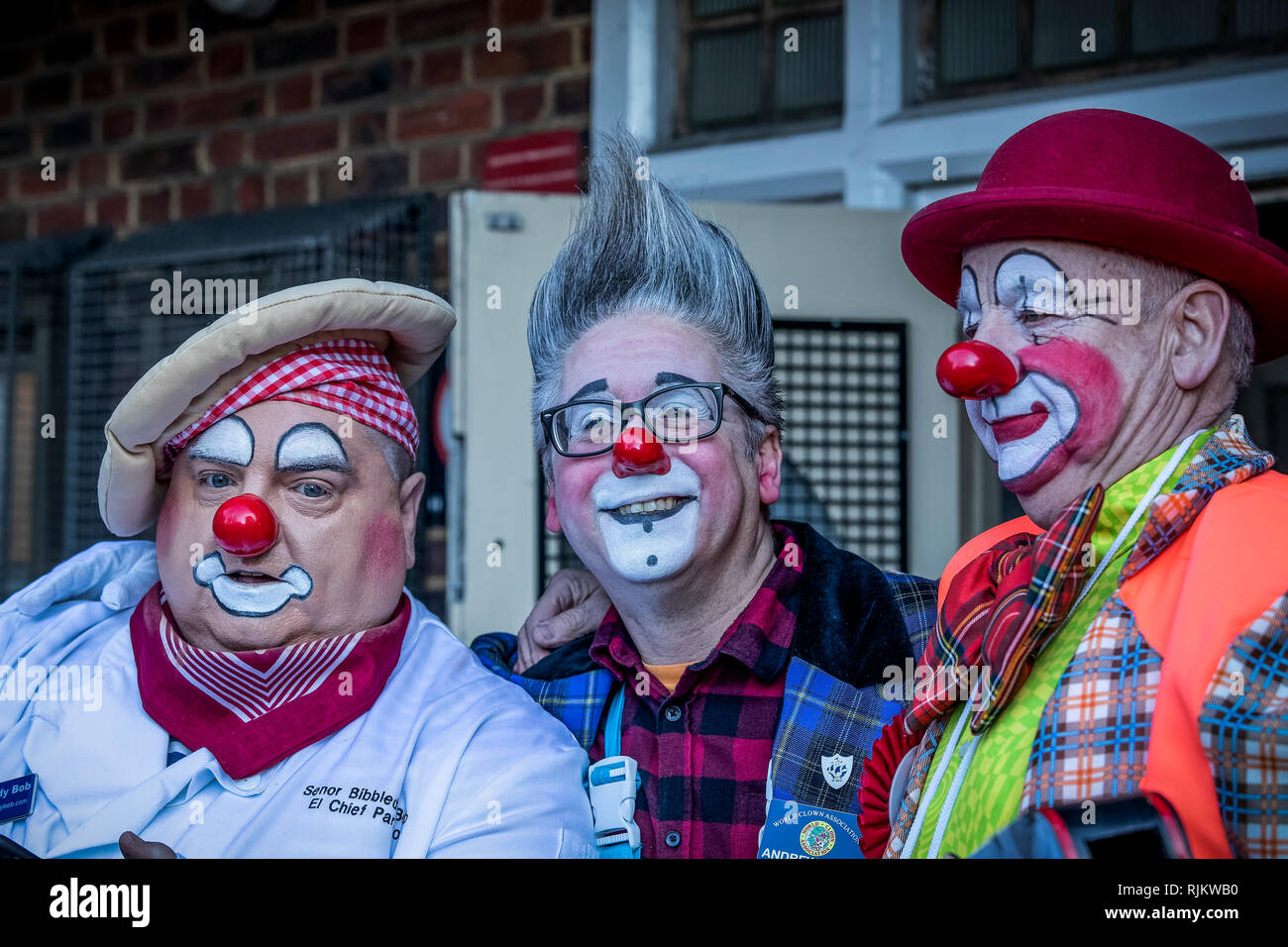 Clowns international hires stock photography and images Alamy