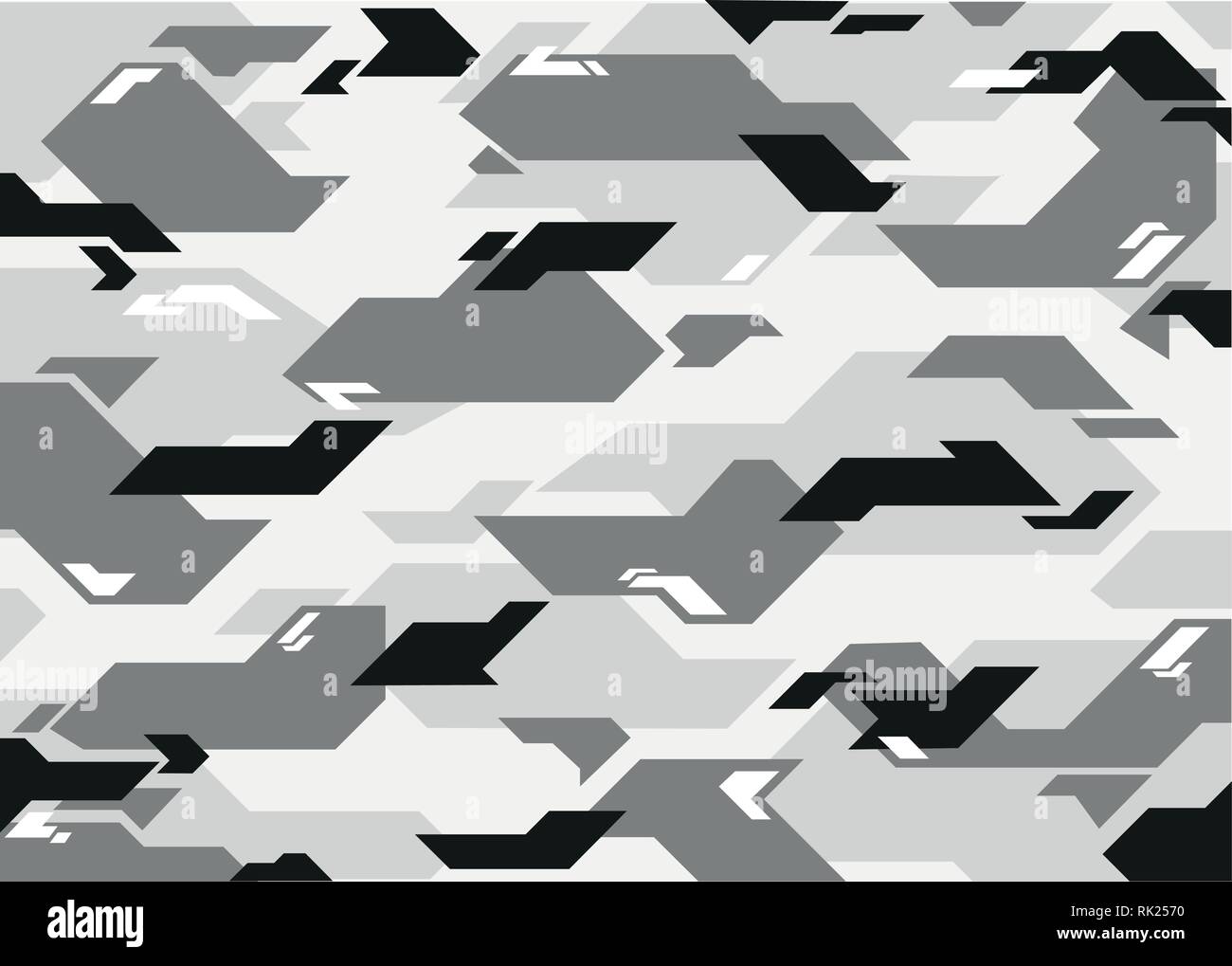Grey camouflage pattern. Vector background Stock Vector Image & Art Alamy