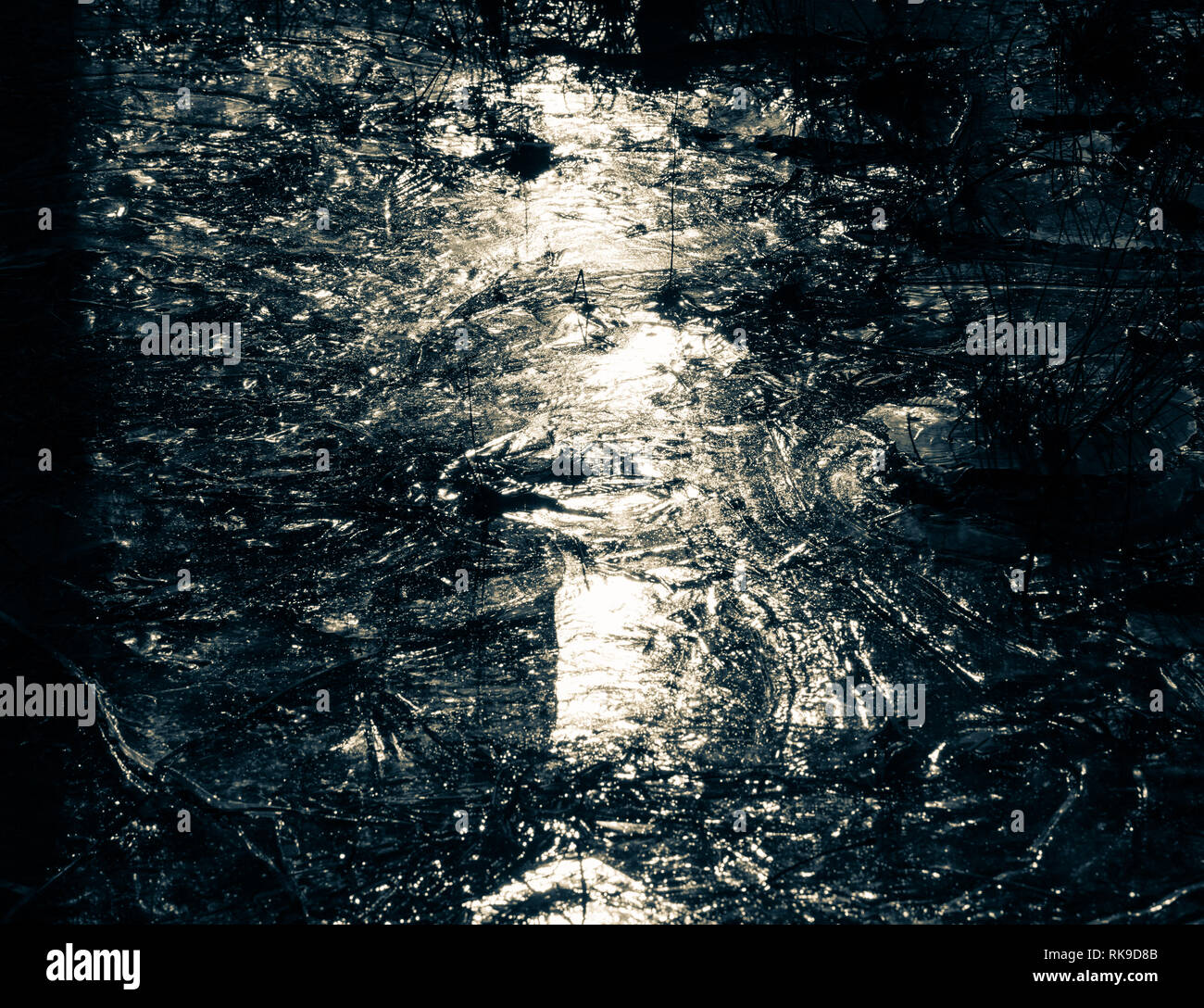 Cold Day in Ohio Stock Photo Alamy