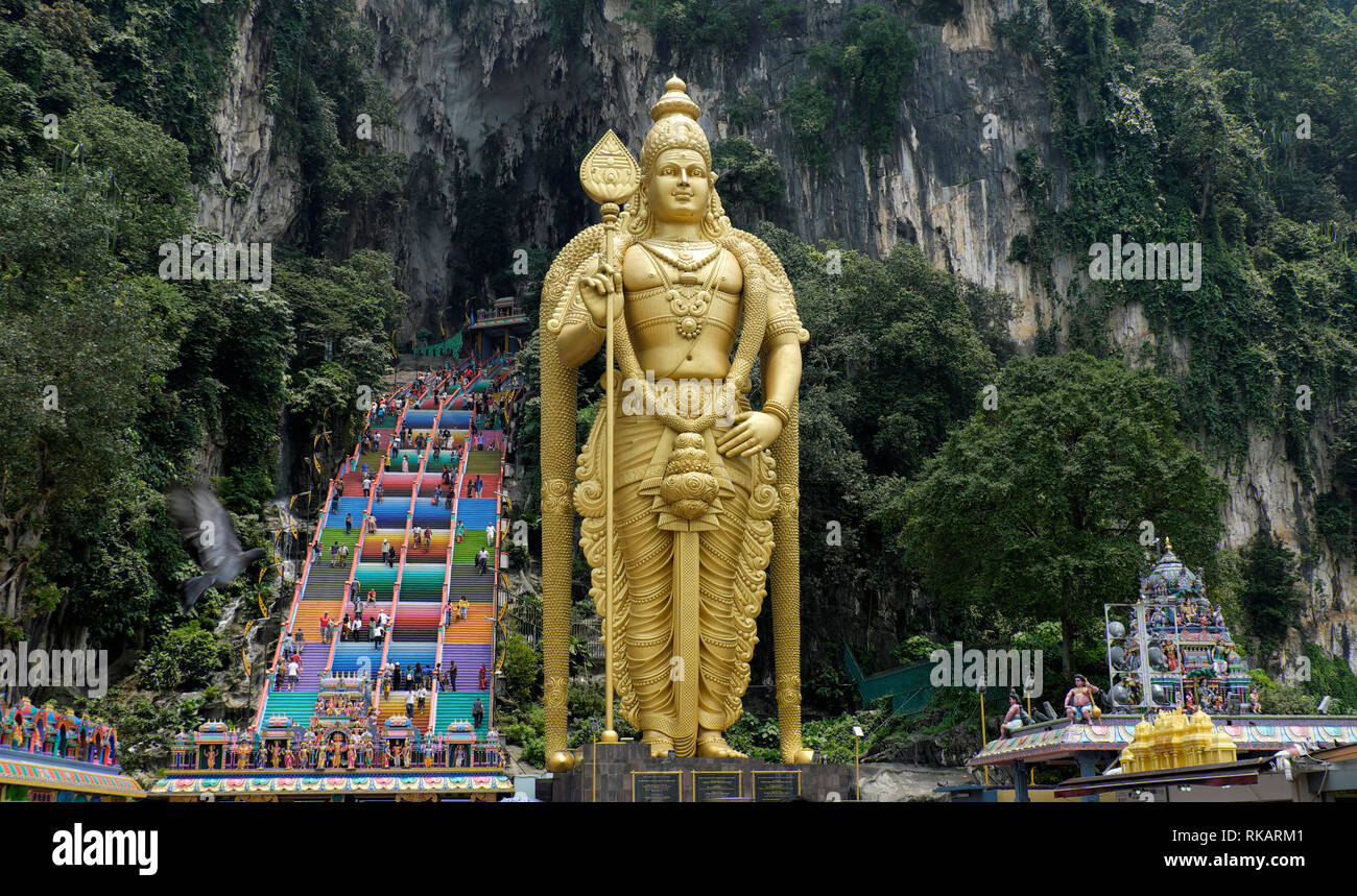 Worlds tallest murugan statue batu hires stock photography and images