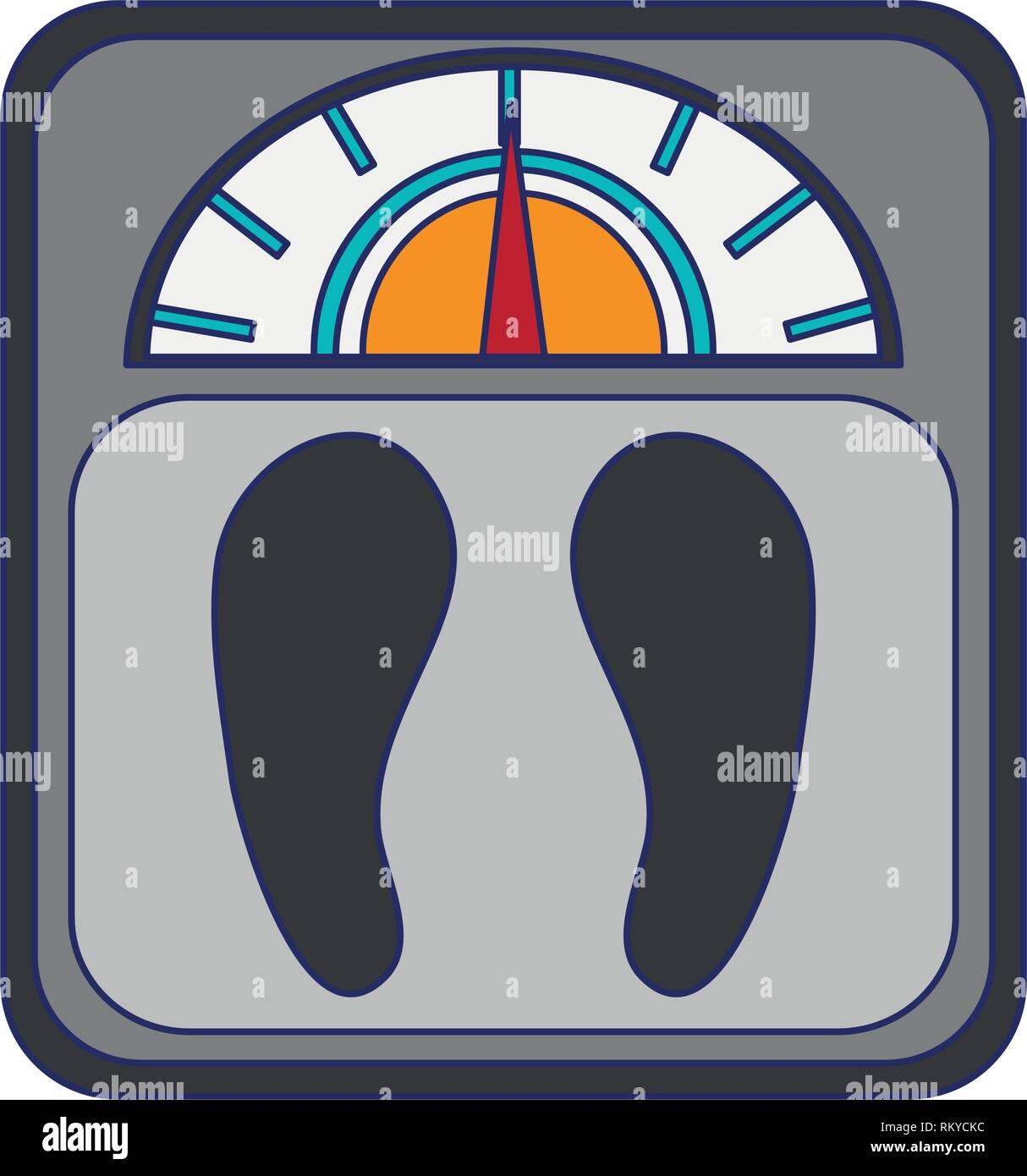 body fat scale symbol Stock Vector Image & Art Alamy