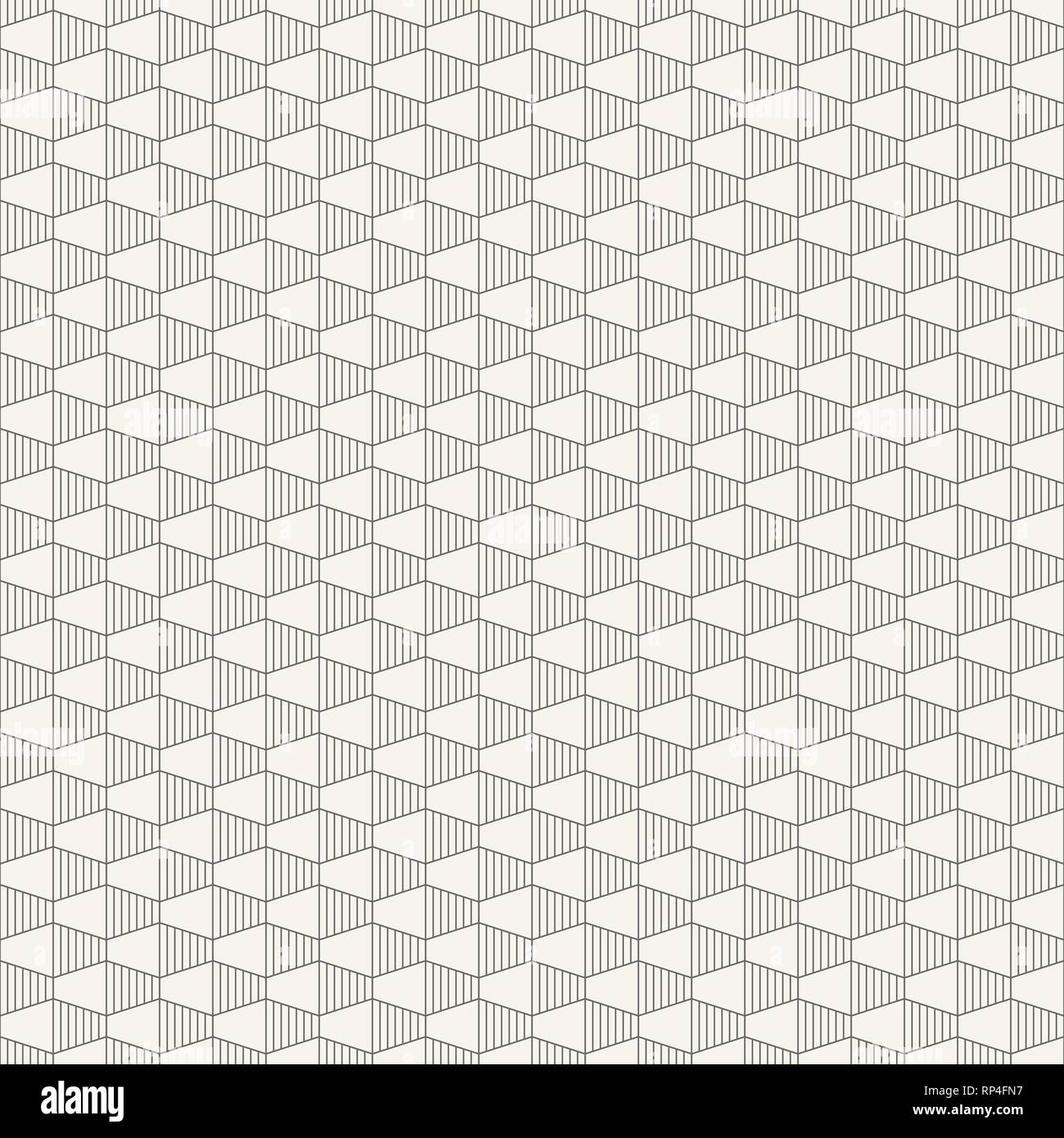 Abstract seamless pattern. Hexagonal grid design. Geometric wallpaper