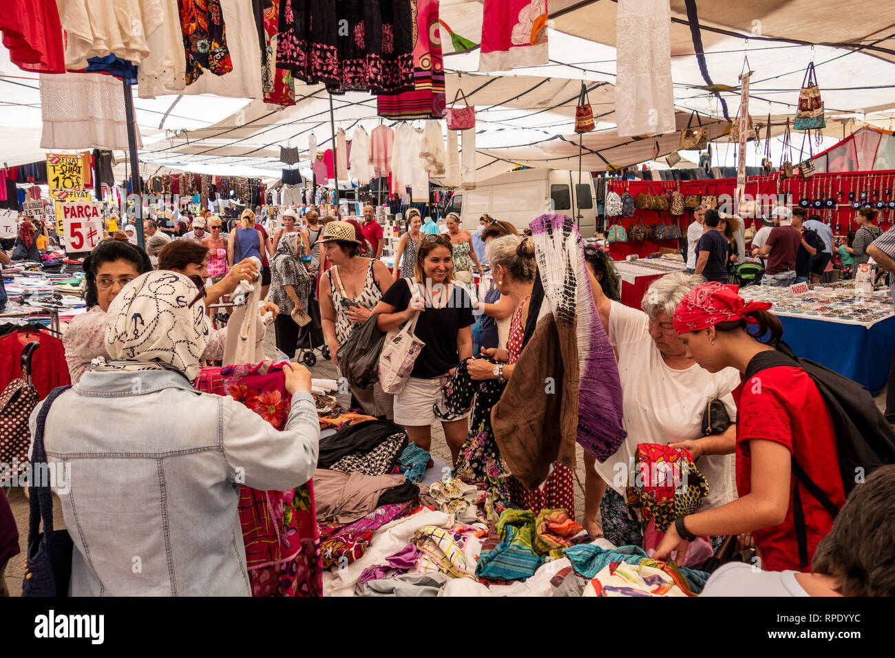 Turkish Market Stock Photo Alamy