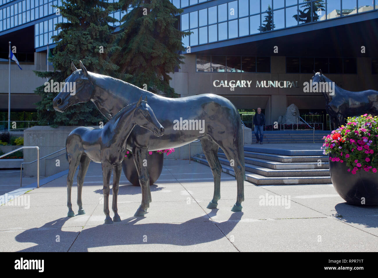Walking tour calgary statues hires stock photography and images Alamy
