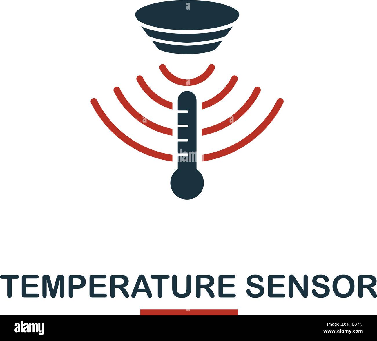 Temperature Sensor icon from sensors icons collection. Creative two