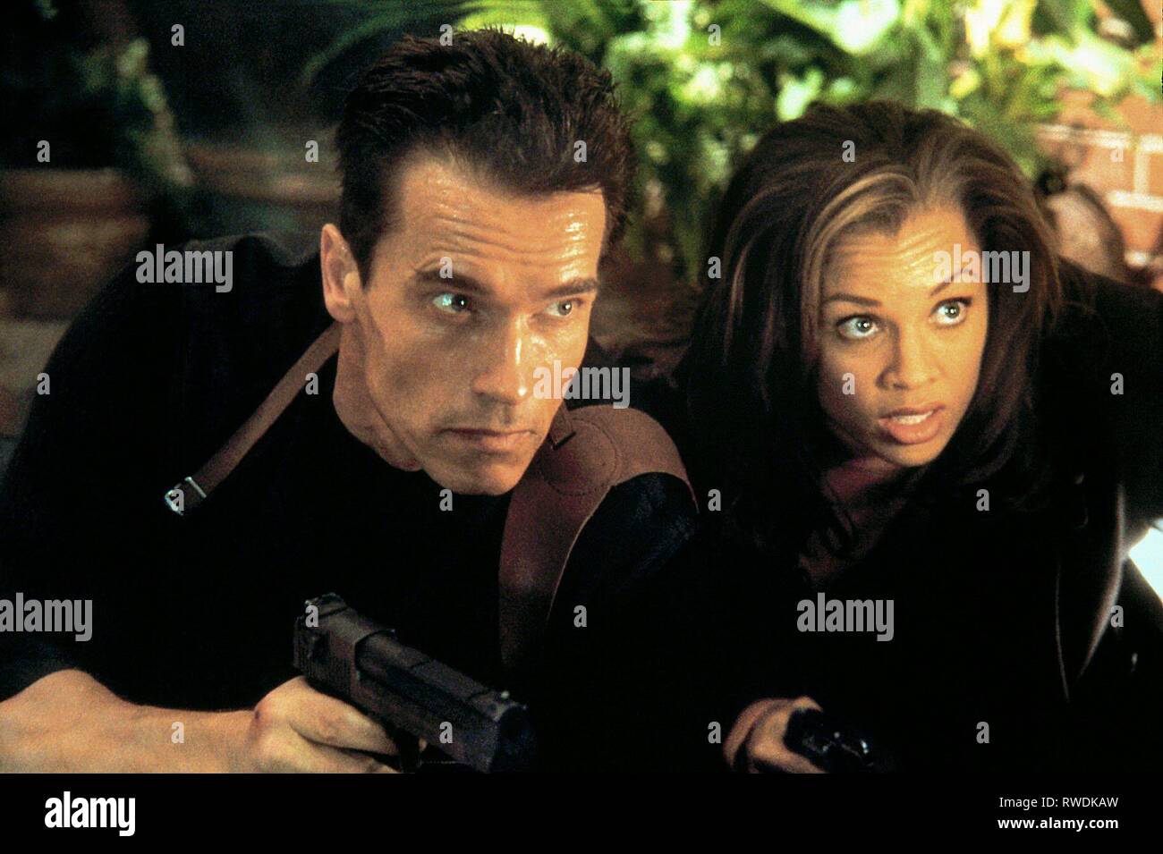 Vanessa Williams Arnold Schwarzenegger Eraser High Resolution Stock