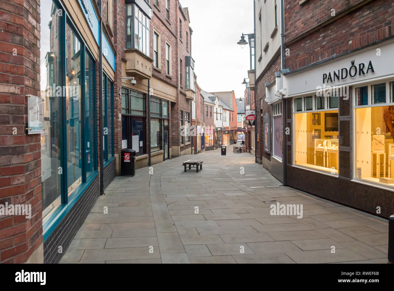 High Street, Durham Stock Photo Alamy