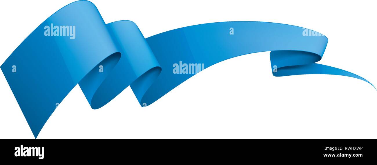 blue sticker on white background. Vector illustration Stock Vector