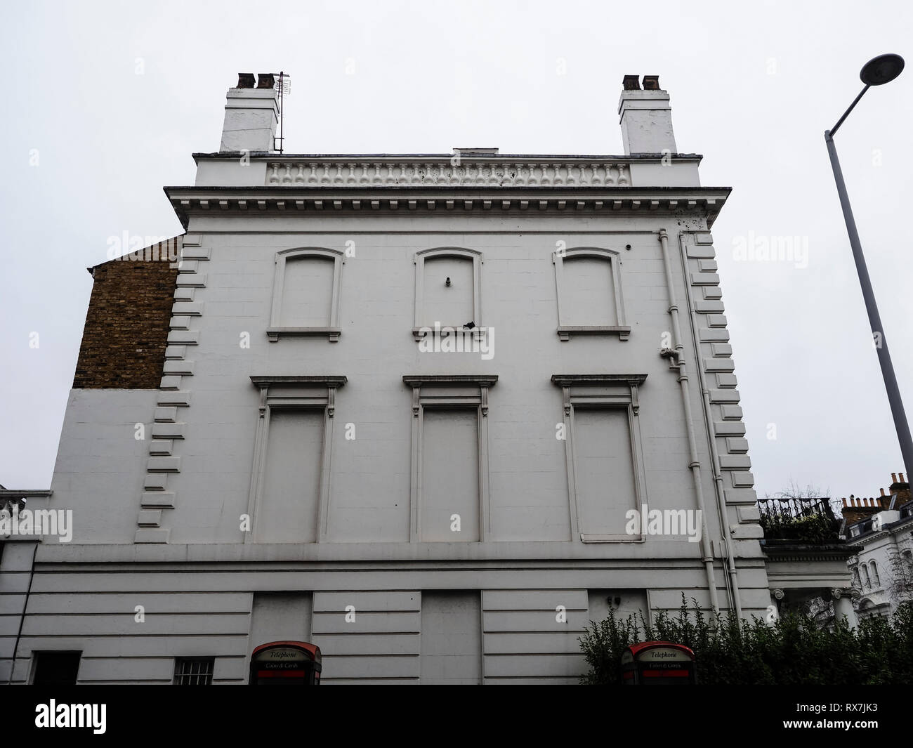 Blocked window tax hires stock photography and images Alamy