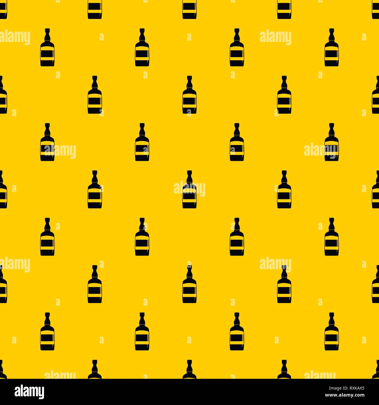 Brandy bottle pattern vector Stock Vector Image & Art Alamy