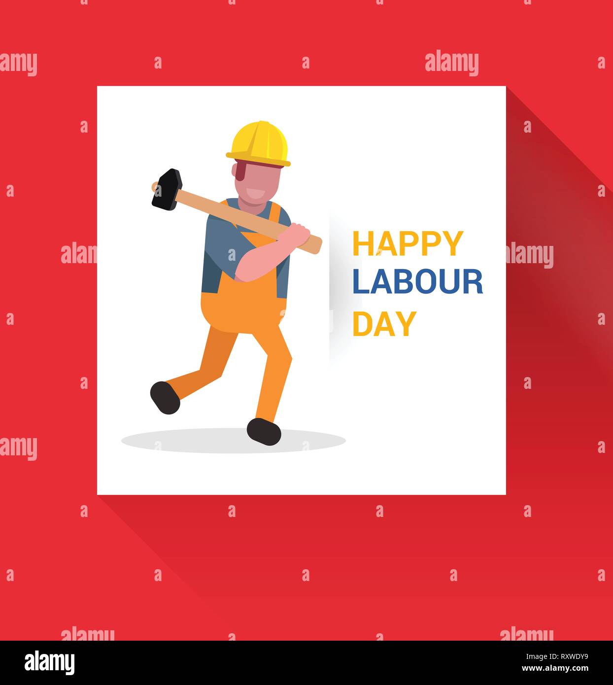 First day work Stock Vector Images - Alamy