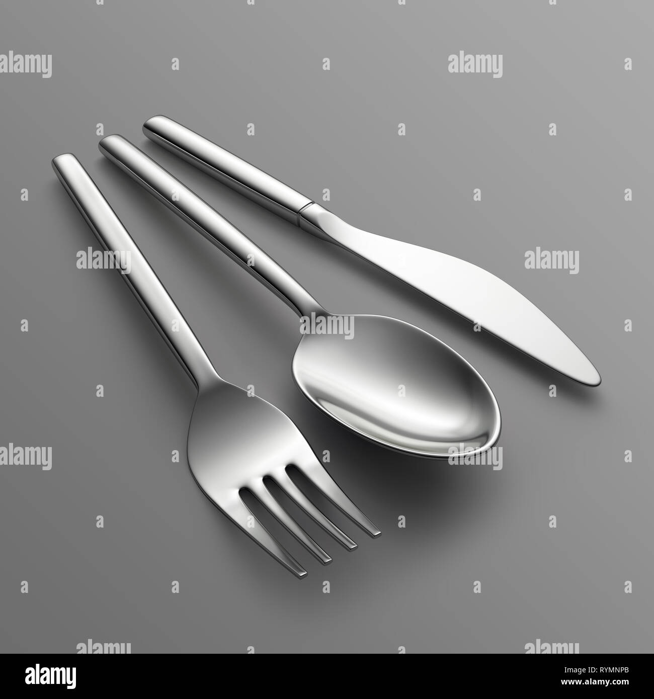 Silver fork and knife hires stock photography and images Alamy