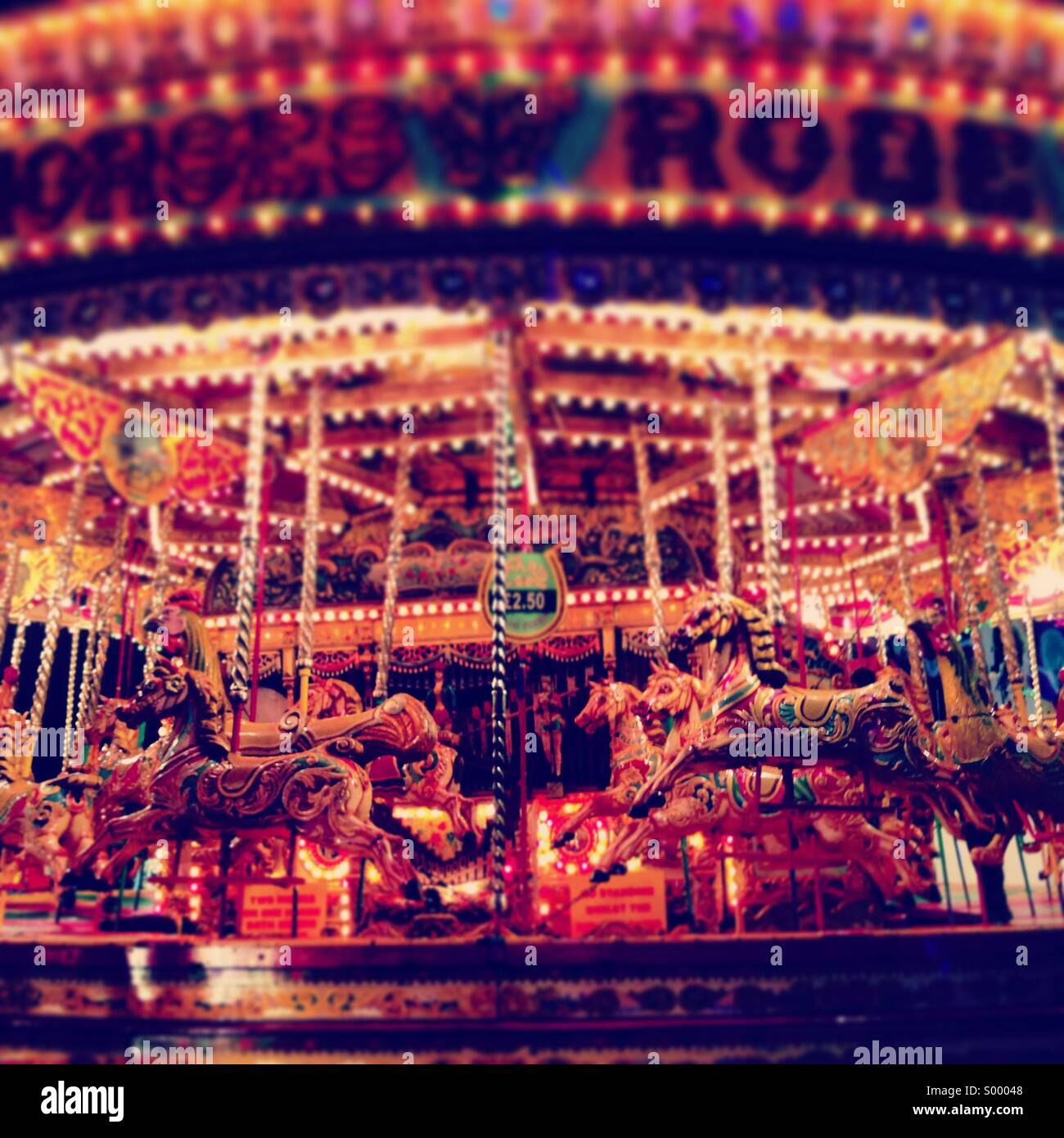 Carousel Stock Photo Alamy