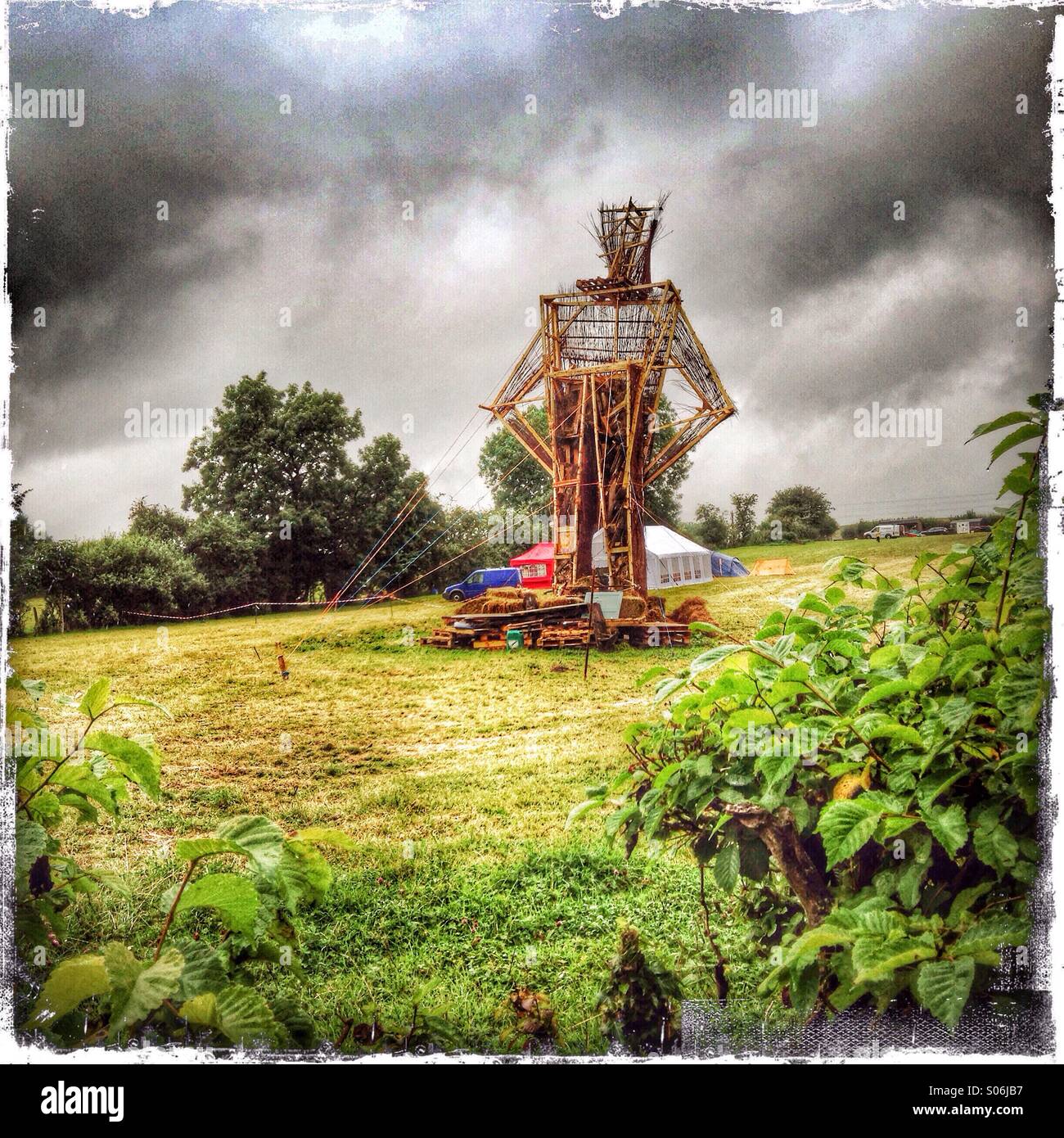 Wicker burning hires stock photography and images Alamy