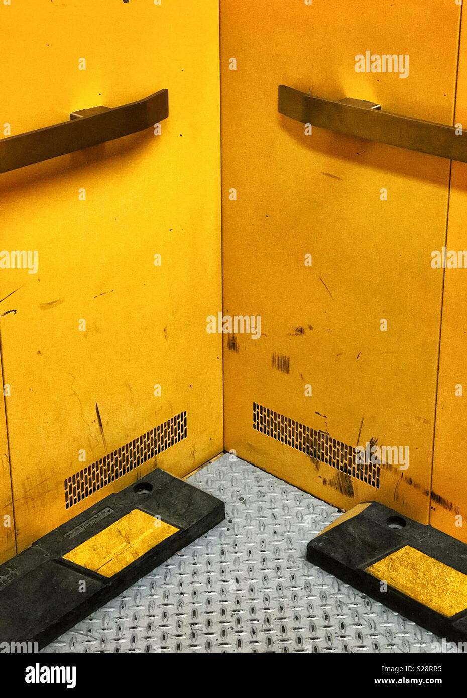 Industrial elevator Stock Photo Alamy