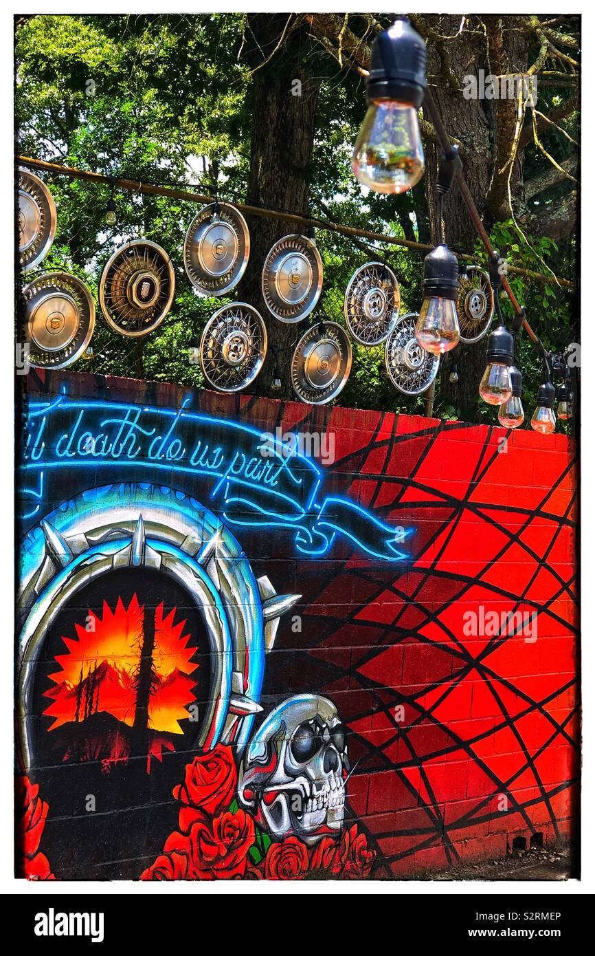 Wall art Stock Photo Alamy