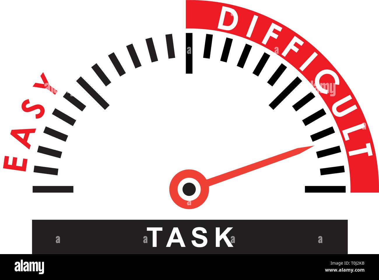 difficult task illustration template Stock Vector Image & Art Alamy