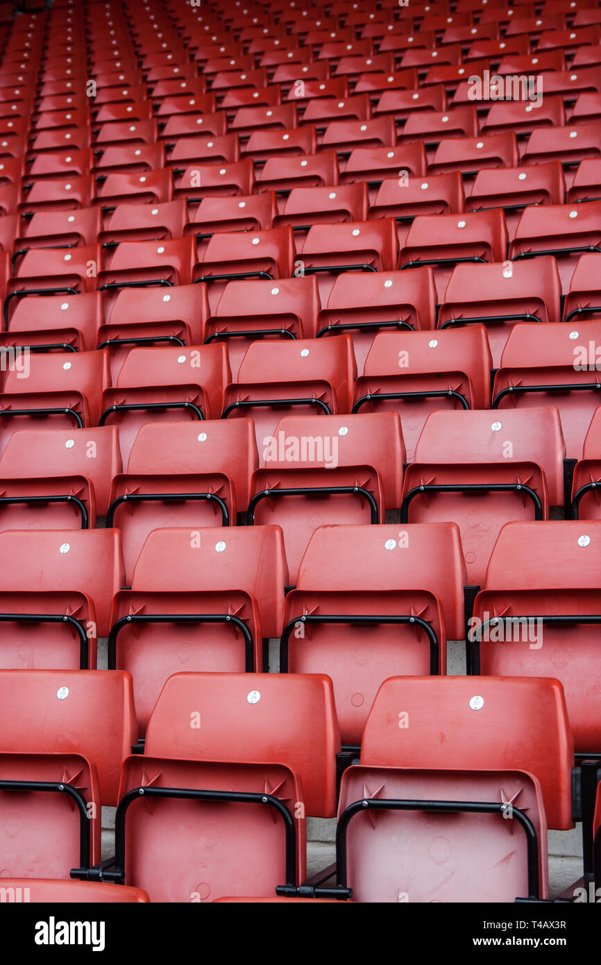 Stadium Seating Stock Photo Alamy