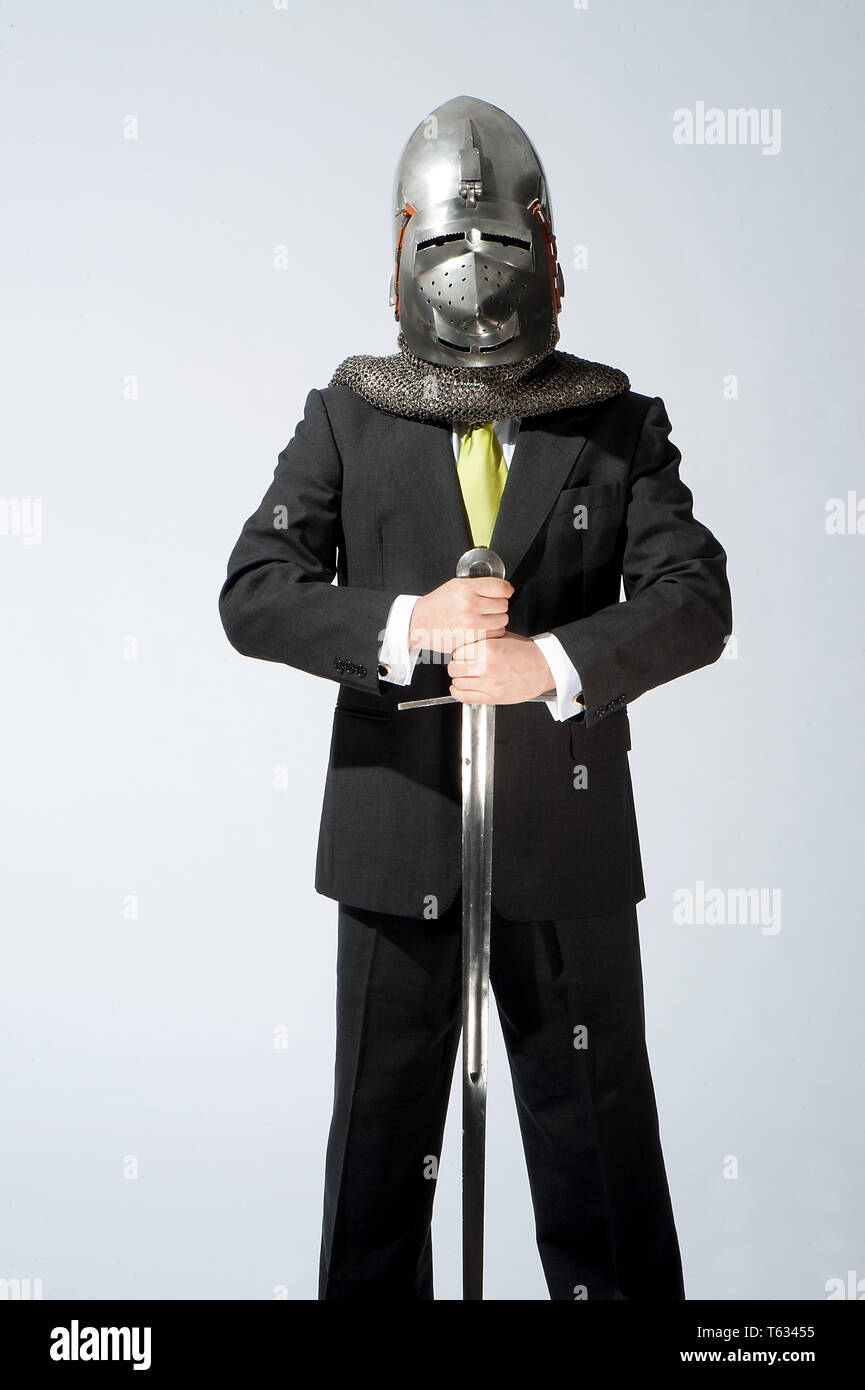 A modern warrior Stock Photo Alamy