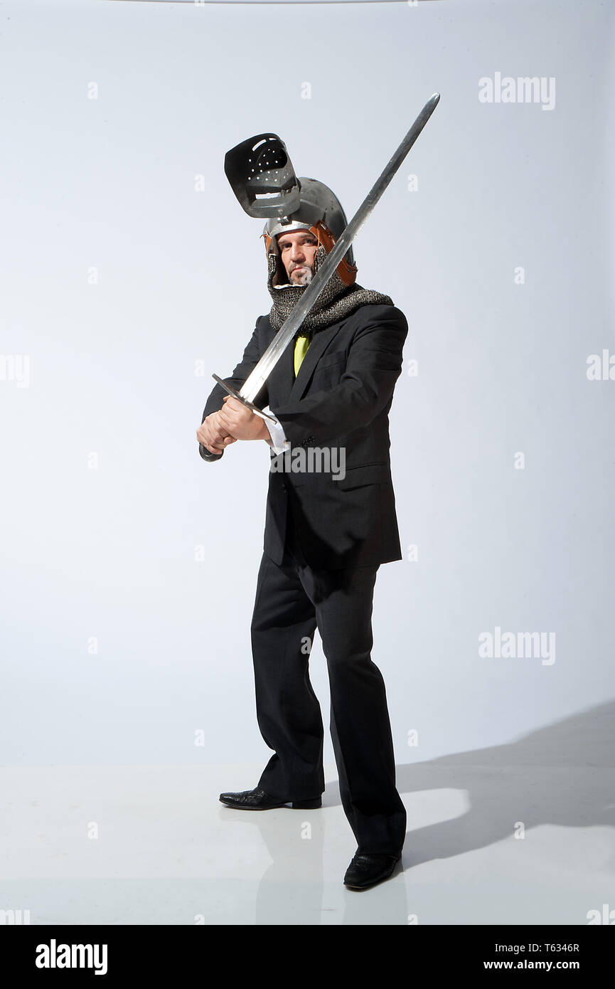 A modern warrior Stock Photo Alamy