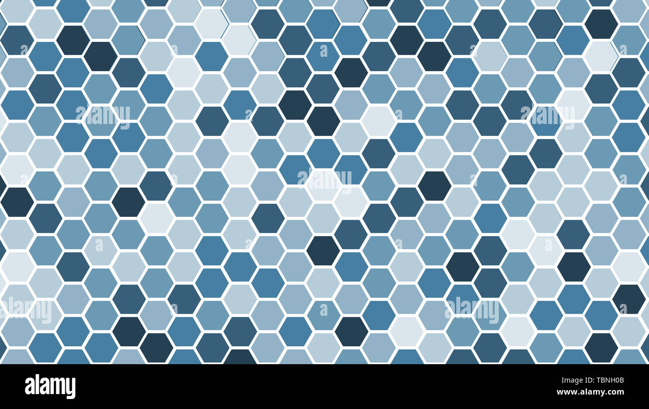 Abstract hexagon pattern background with copy space for text and