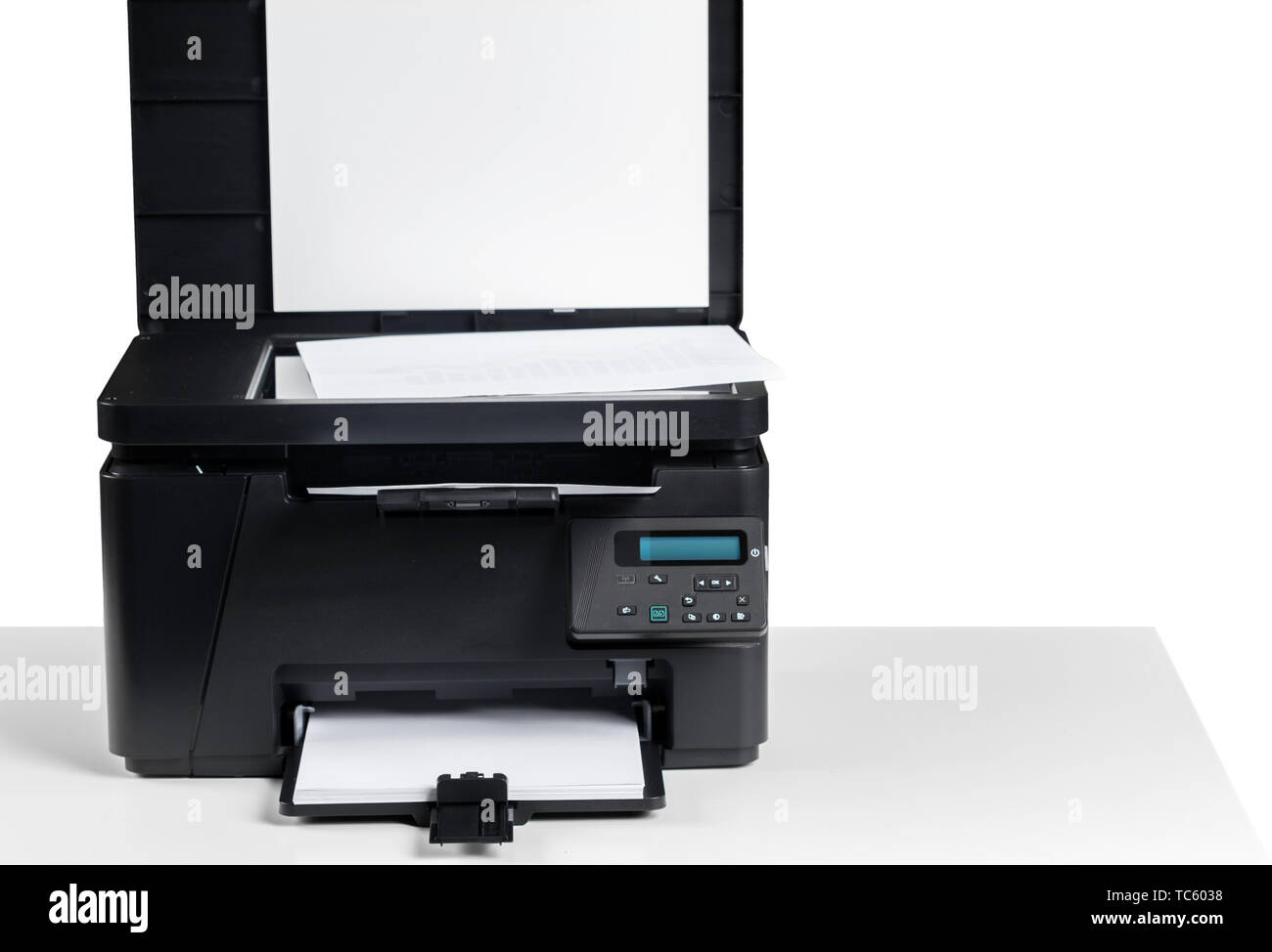 office desktop printer Stock Photo Alamy