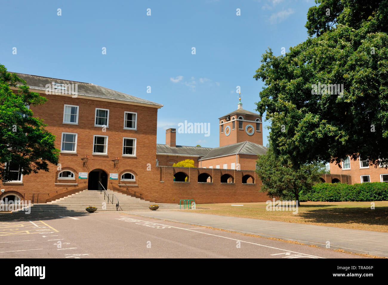 County Hall, Exeter, Devon Stock Photo Alamy