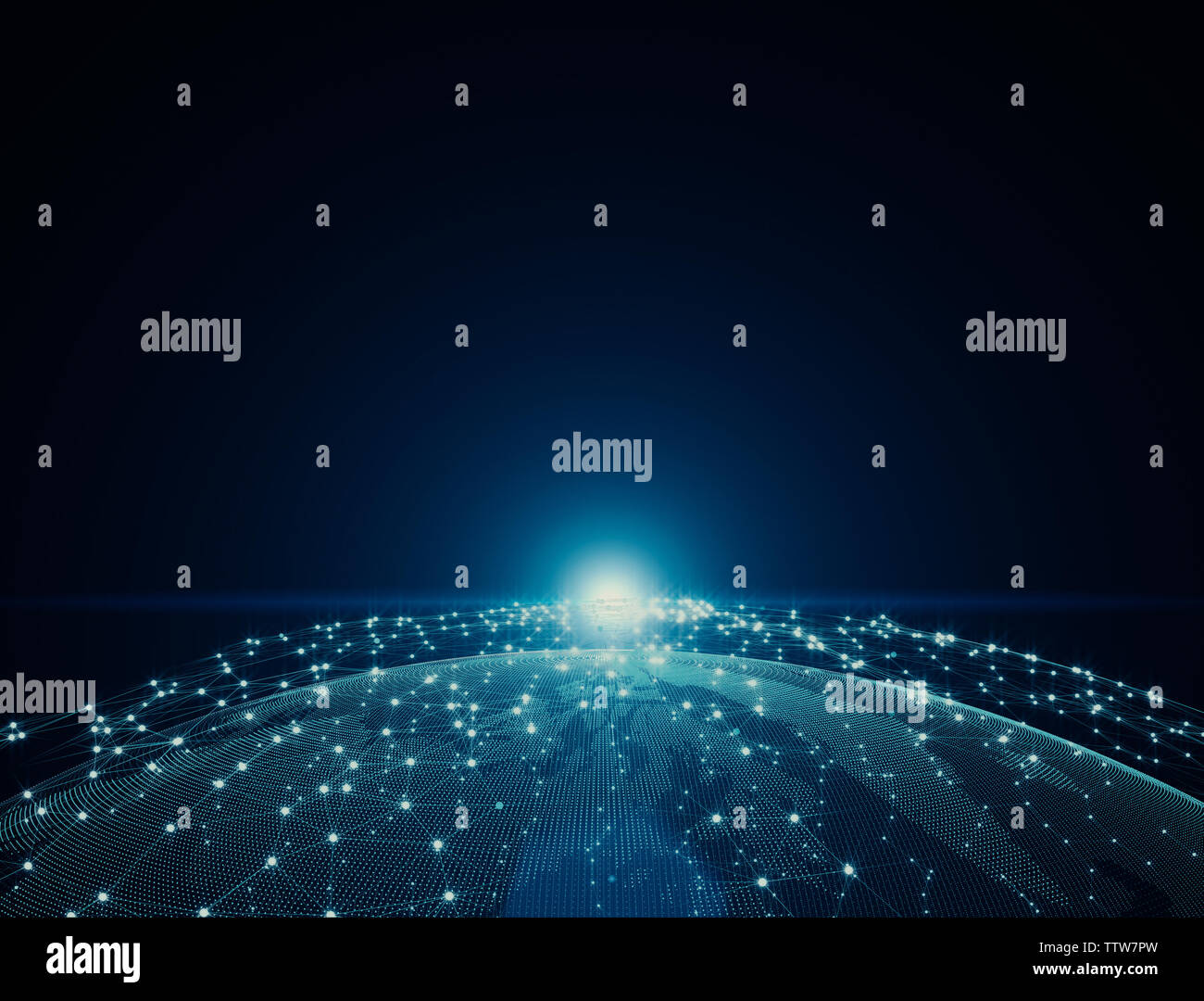 Tech big data Stock Photo Alamy