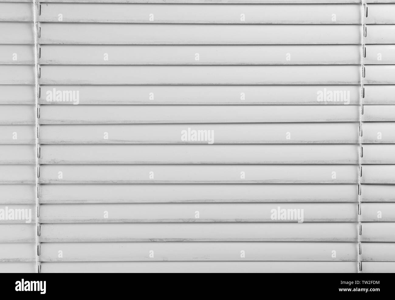 Dirty window blinds, closeup Stock Photo Alamy