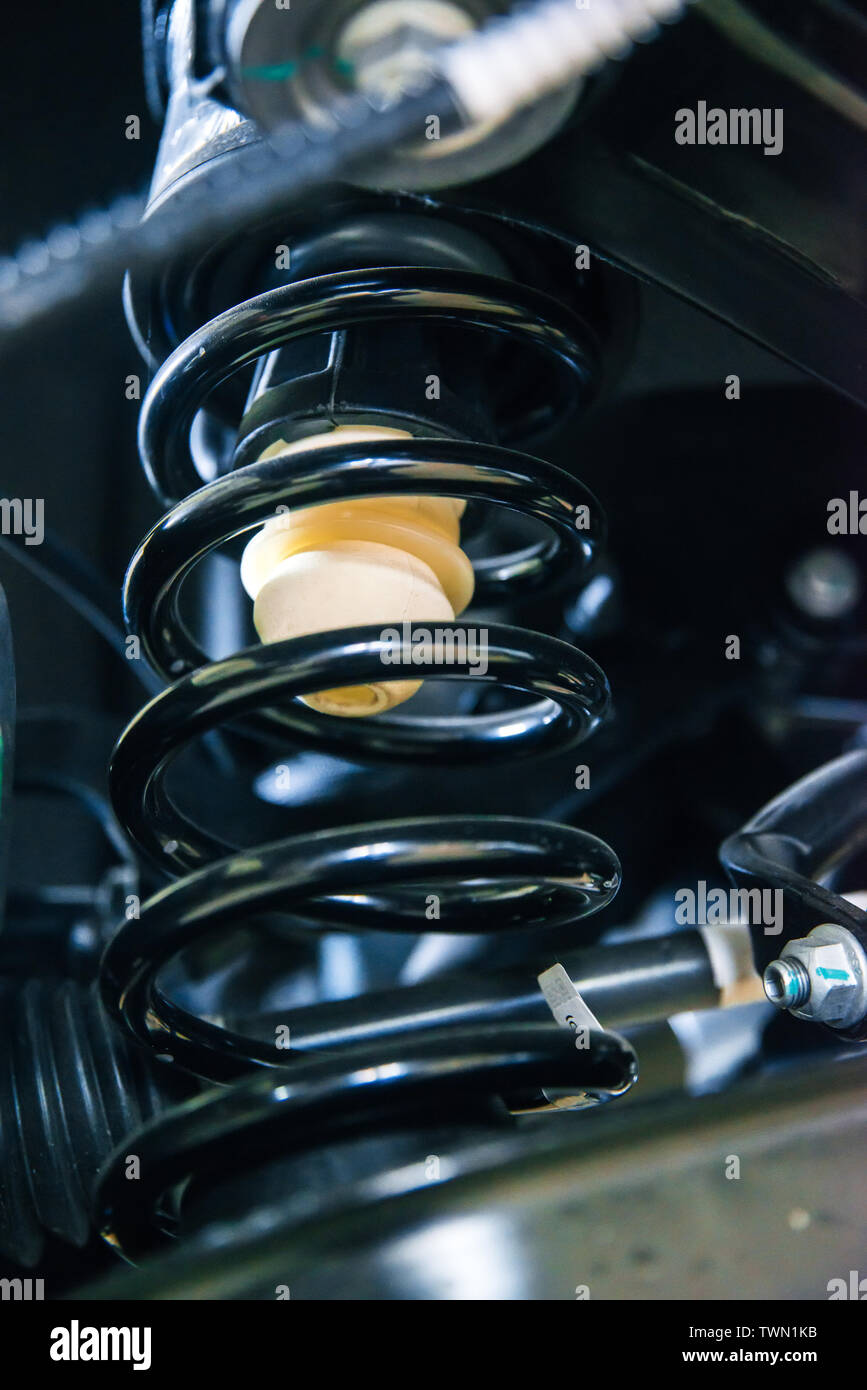 Vehicle Suspension Spring High Resolution Stock Photography and Images