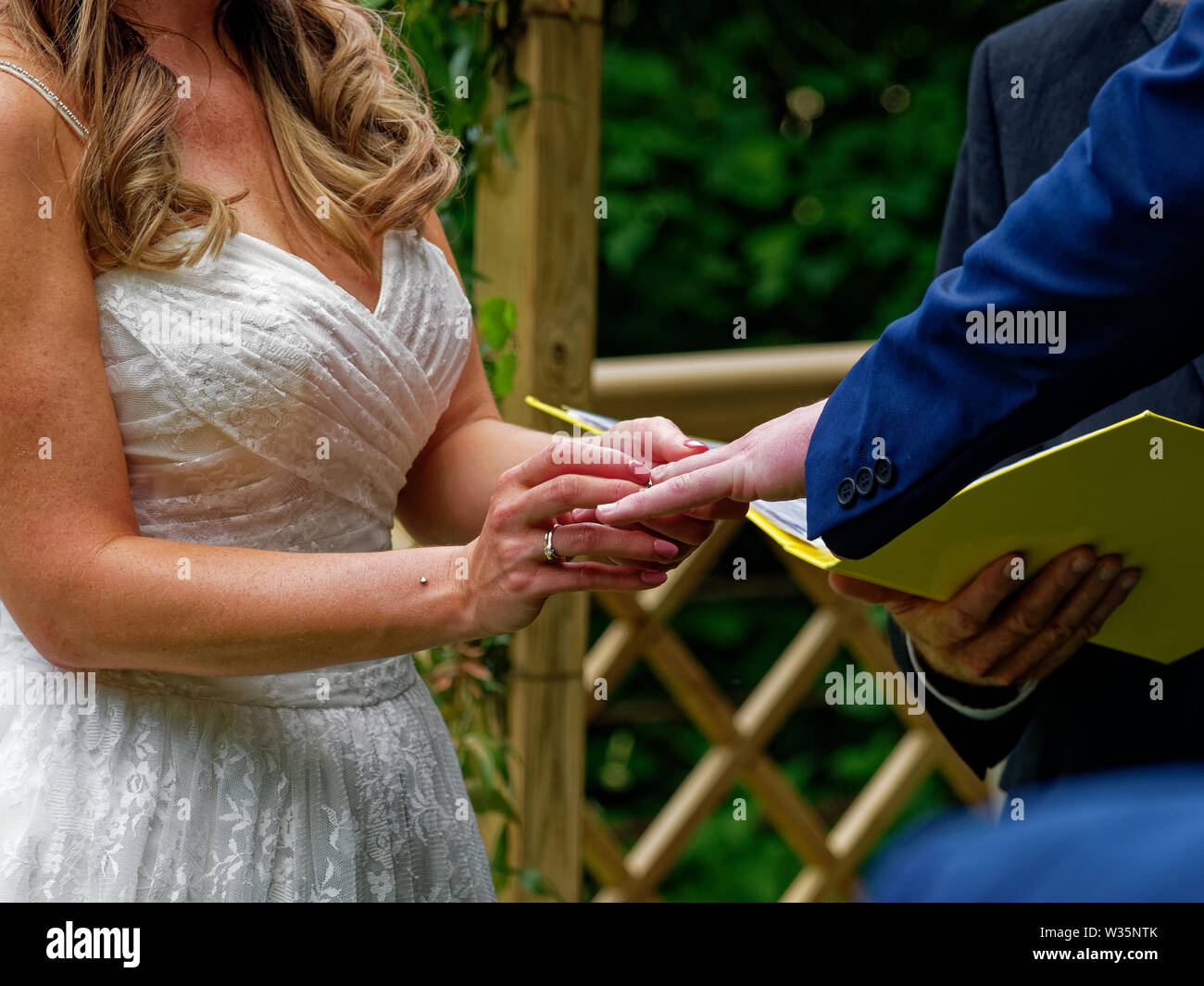 Wedding Example Image Stock Photo Alamy