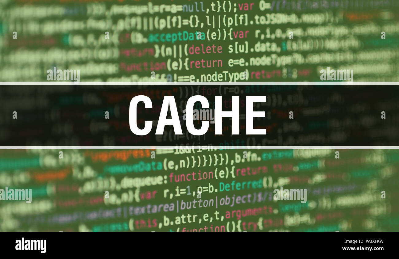 Cache concept with Random Parts of Program Code. Cache with Programming