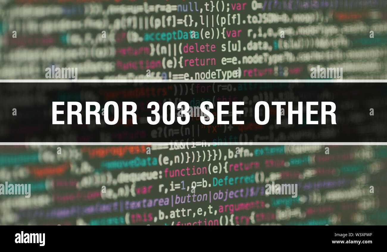 Error 303 see other image hires stock photography and images Alamy