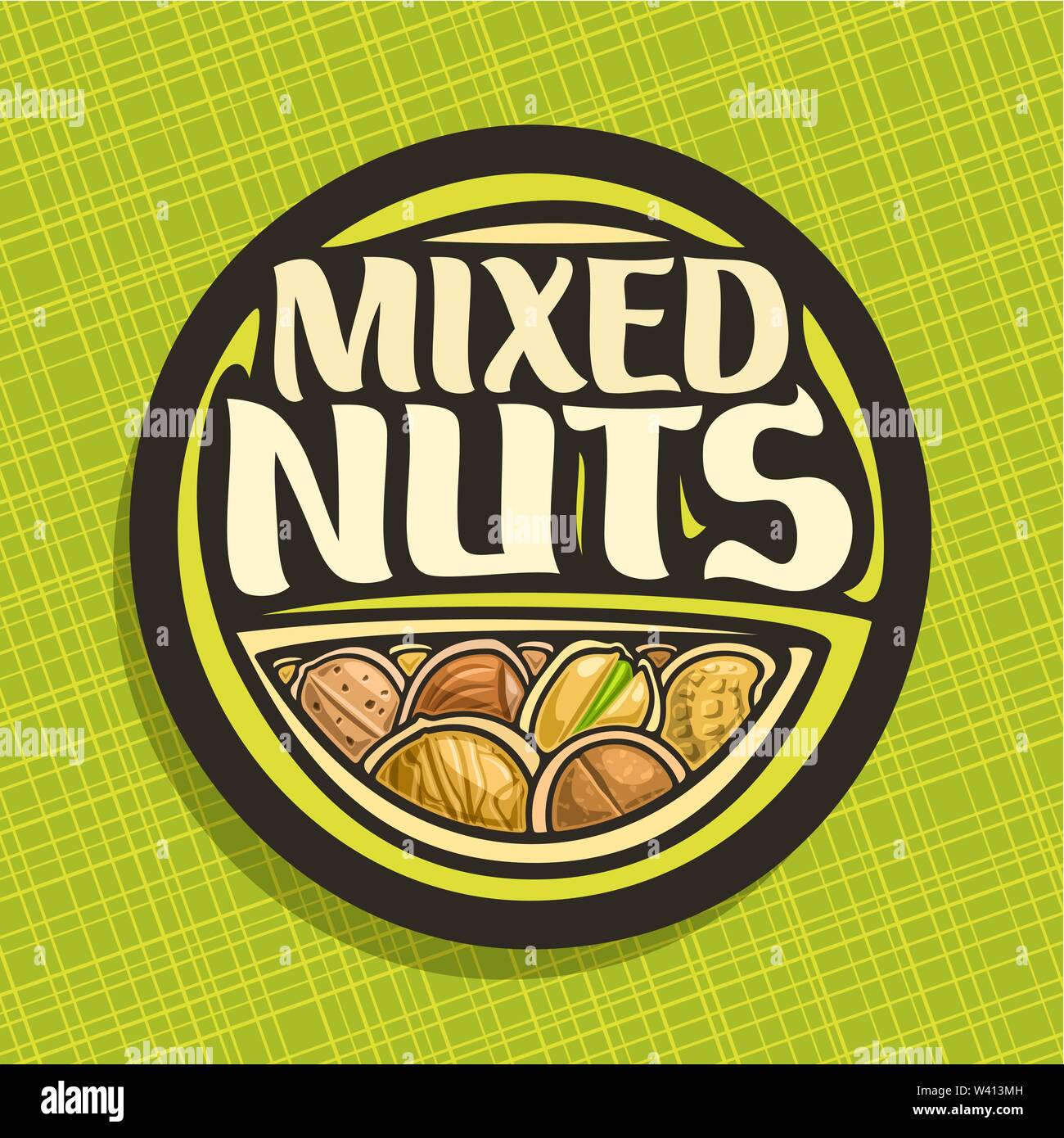 Vector logo for Nuts Stock Vector Image & Art Alamy