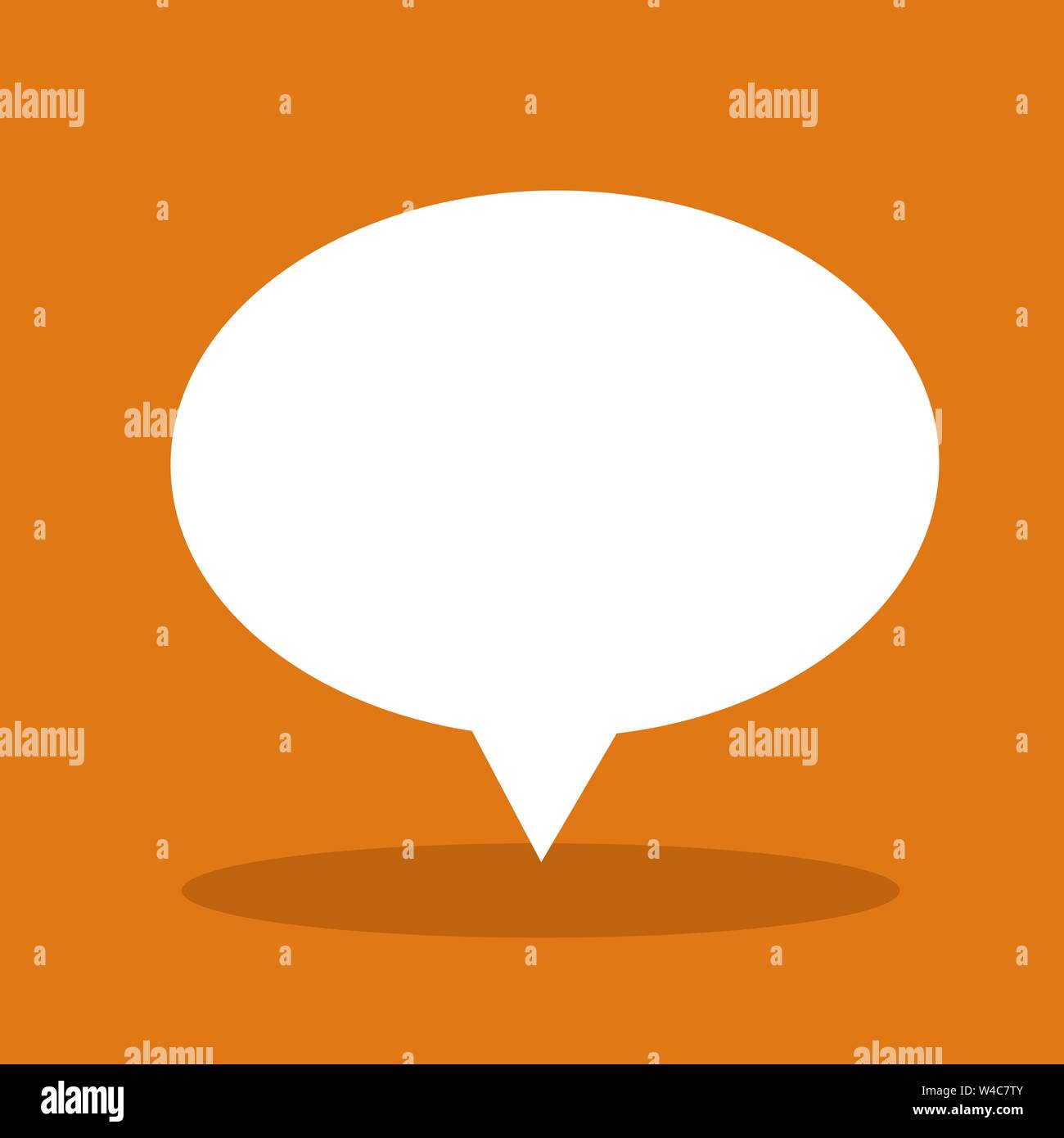 Speech bubble vector illustration Stock Vector Image & Art Alamy