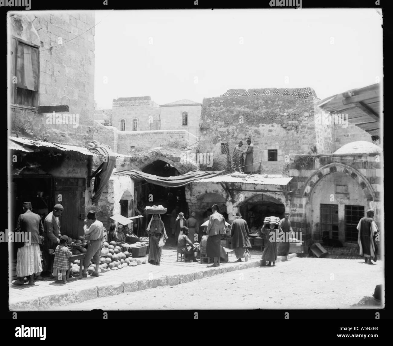 Archival damascus gate Black and White Stock Photos & Images Alamy