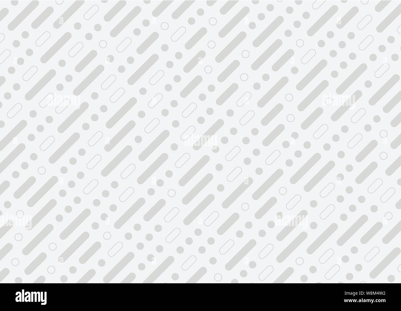 Light grey tech abstract minimal pattern vector background Stock Vector