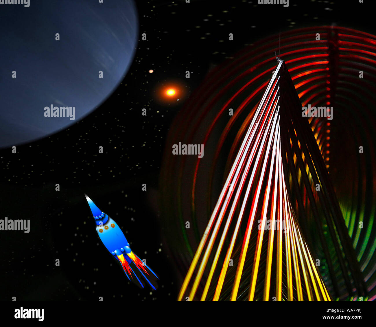 Outer space Stock Photo Alamy