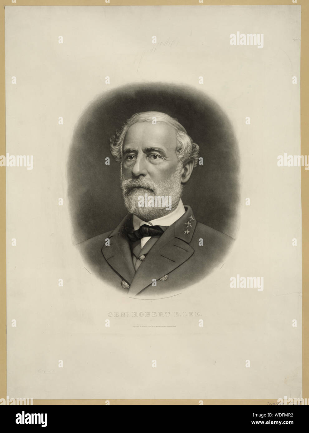 Genl. Robert E. Lee Stock Photo Alamy