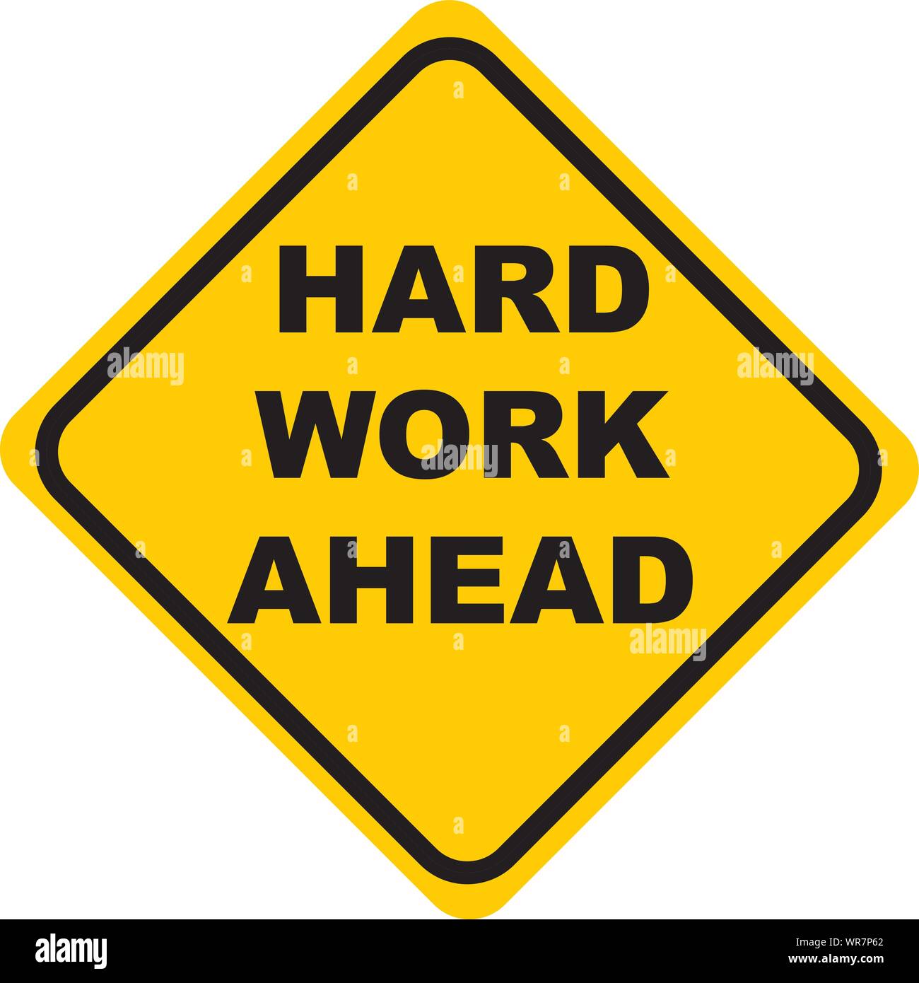hard work ahead Stock Vector Image & Art Alamy