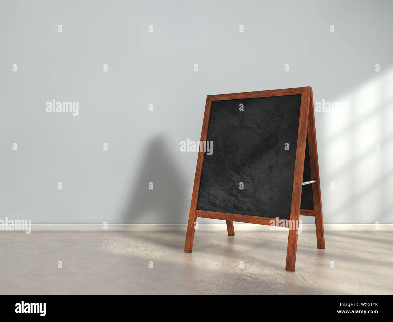 Blackboard menu Stock Photo - Alamy