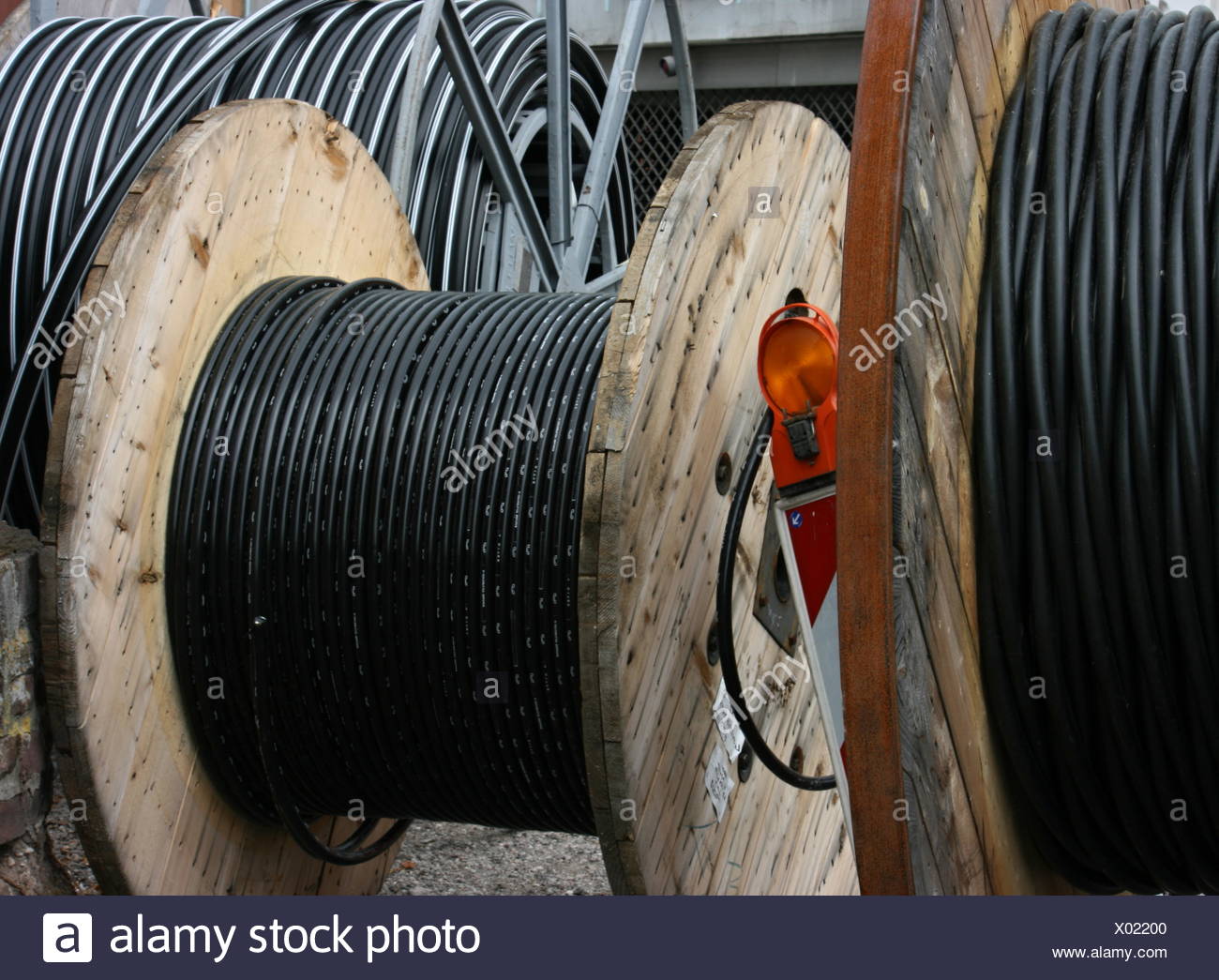 Cable Drum High Resolution Stock Photography and Images Alamy