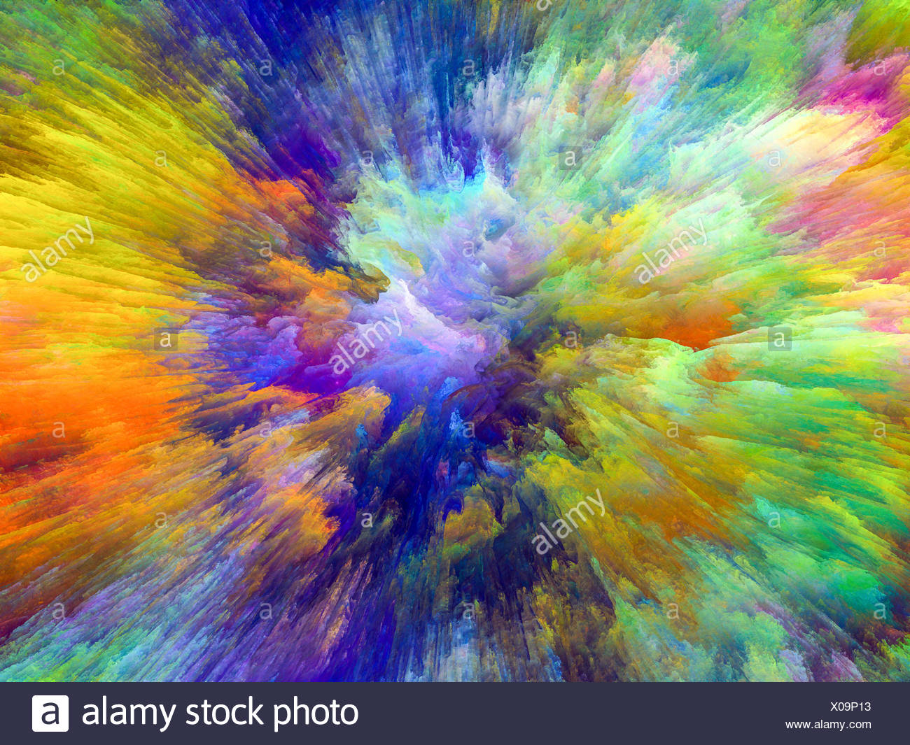 Paint Explosion Stock Photos & Paint Explosion Stock Images Alamy