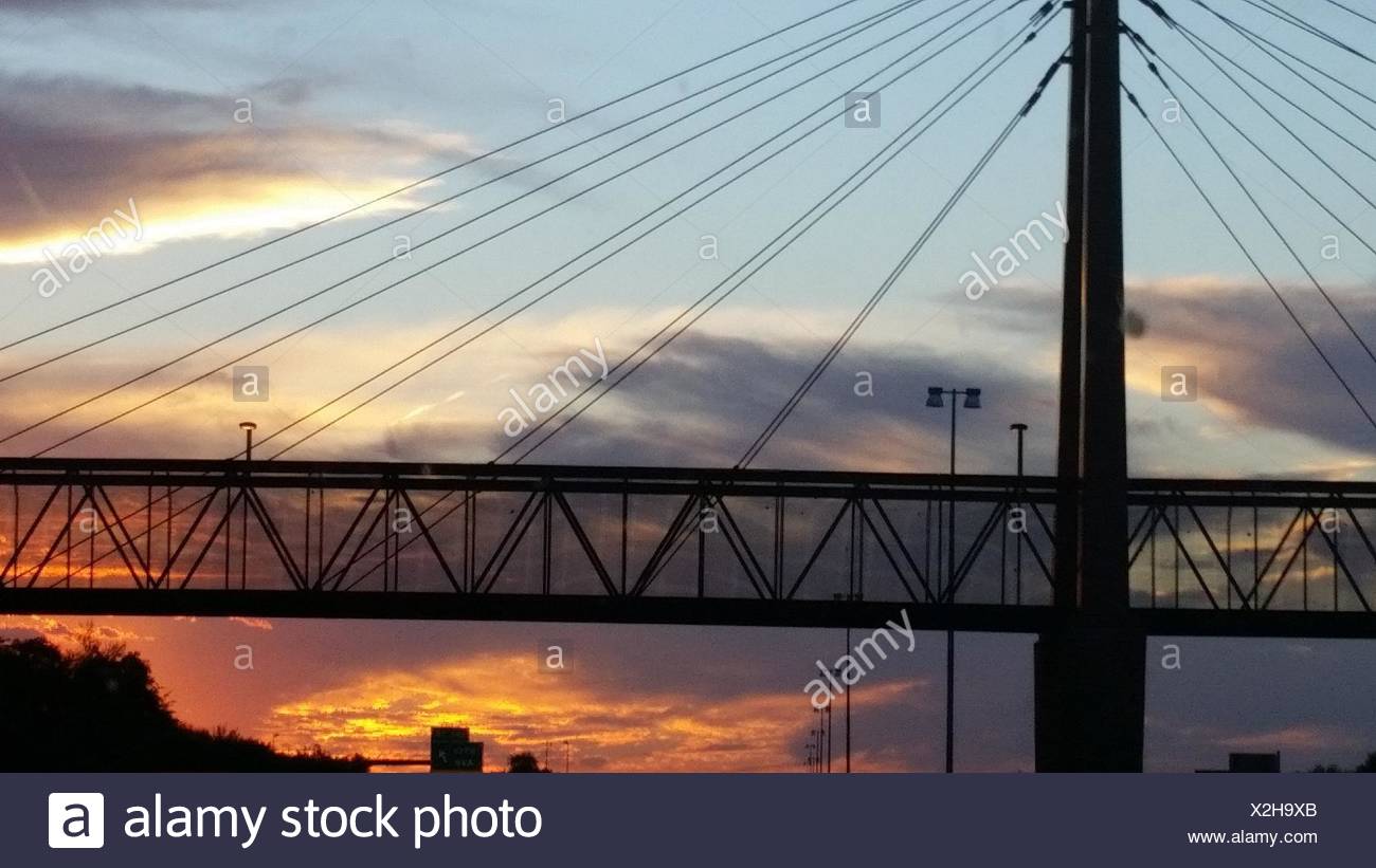 Steel Wire Bridge High Resolution Stock Photography and Images Alamy