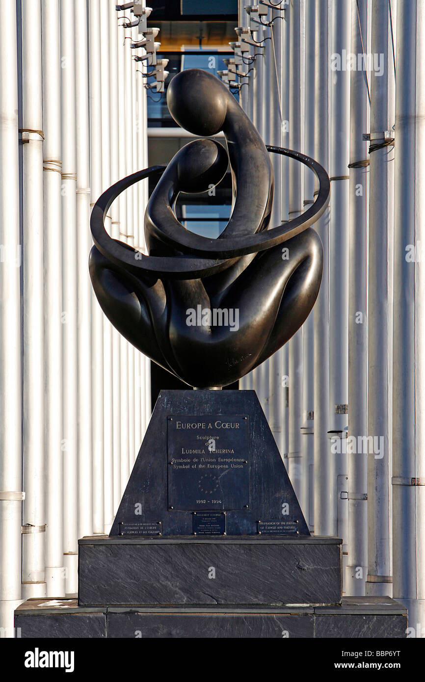 Statue European Parliament Strasbourg Stockfotos und bilder Kaufen Alamy