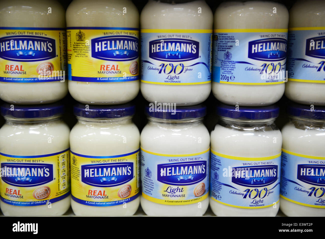 Mayonnaise glas unilever Stockfotos und bilder Kaufen Alamy