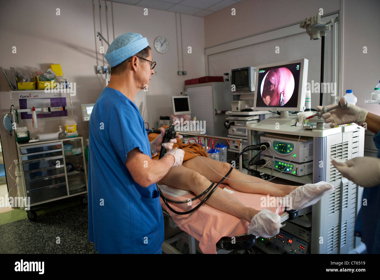 COLONOSCOPIA Fotografía de stock Alamy
