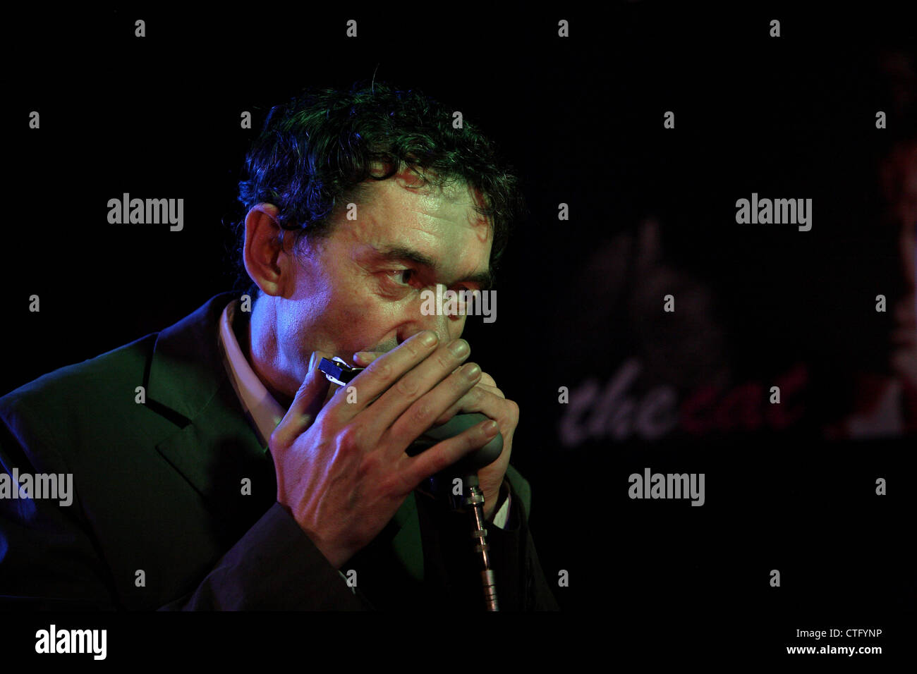 Joueur d'harmonica Banque de photographies et d’images à haute