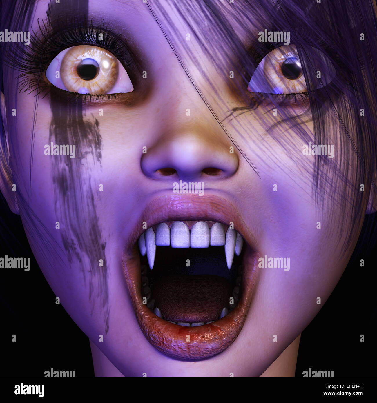 Vampires bite Banque de photographies et d’images à haute résolution