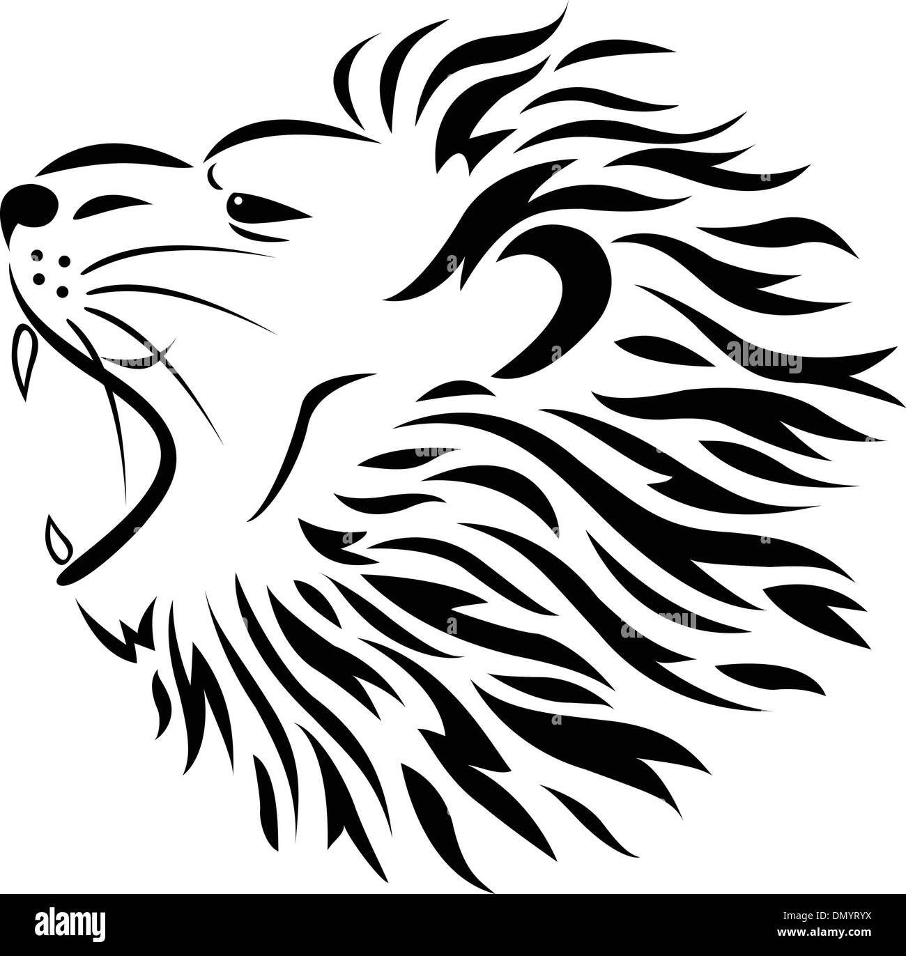 Testa Leone Tatuaggio Immagine E Vettoriale - Alamy 1372_x_1300_jpg